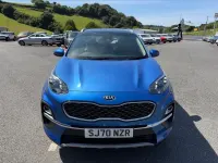 Used Kia Sportage 136 HP (100 kW) 2020 Blue SUV