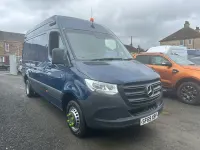 Used Mercedes Sprinter 161 HP (118 kW) 2019 Blue Van