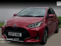 Used Toyota Yaris Hybrid 2024 Red Hatchback