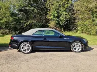Begagnad Audi A5 Cabriolet S-Line 190 HK (139 kW) 2018 Svart Cab