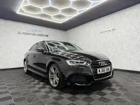 Used Audi A3 S-Line 2016 Black Sedan
