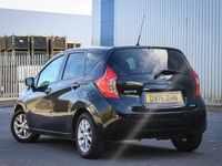 Used Nissan Note Acenta Premium 90 HP (66 kW) 2015 Black Hatchback