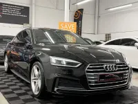 Used Audi A5 S-Line 190 HP (139 kW) 2018 Black Coupe