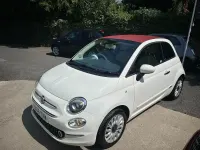 Used Fiat 500C Lounge 69 HP (50 kW) 2016 White Cabriolet