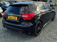 Käytetty Mercedes A200 AMG 134 HP (98 kW) 2015 Musta Viistoperä
