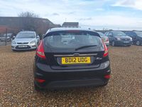 Used Ford Fiesta Zetec 2012 Black Hatchback