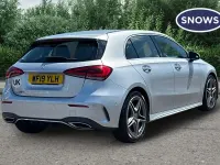 Used Mercedes A200 AMG line 163 HP (119 kW) 2019 Silver