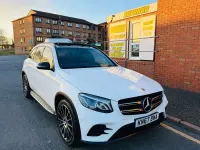 Used Mercedes GLC220 AMG Line Premium 170 HP (125 kW) 2017 White SUV