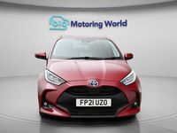 Used Toyota Yaris Hybrid Design 116 HP (85 kW) 2021 Red Hatchback
