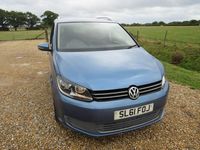 Used VW Touran SE 105 HP (77 kW) 2011 Blue MPV