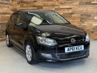 Used VW Polo SE 90 HP (66 kW) 2012 Black Hatchback