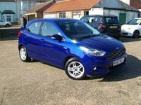 Used Ford Ka Plus Zetec 70 HP (51 kW) 2017 Blue Hatchback