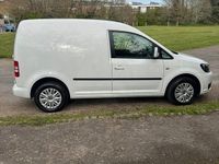 Used VW Caddy Trendline 102 HP (75 kW) 2014 White MPV