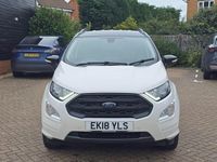 Used Ford Ecosport ST-Line 125 HP (91 kW) 2018 White SUV