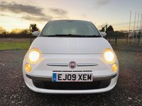 Used Fiat 500 Lounge 69 HP (50 kW) 2009 White Hatchback