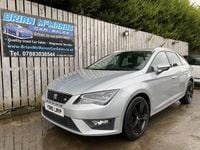 Used Seat Leon FR 150 HP (110 kW) 2015 Silver Estate