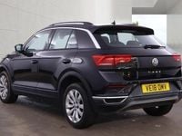 Usado VW T-Roc SE 150 HP (110 kW) 2018 Preto SUV
