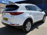 Begagnad Kia Sportage 2017 Vit SUV