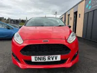 Used Ford Fiesta Zetec 2016 Red Hatchback
