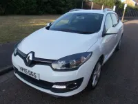 Used Renault Mégane GrandTour Dynamique 2015 White Estate