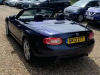 Used Mazda MX5 126 HP (92 kW) 2013 Blue Cabriolet