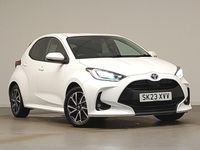 Used Toyota Yaris Hybrid Design 116 HP (85 kW) 2023 White Hatchback