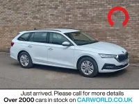 Begagnad Skoda Octavia SE Technology 110 HK (80 kW) 2022 Vit Kombi