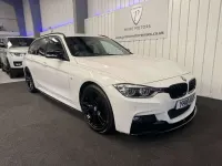 Usado BMW 330 M Sport 2018 Blanco Familiar