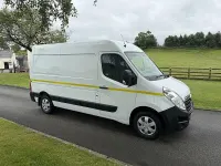Used Vauxhall Movano 130 HP (95 kW) 2017 White MPV