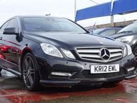 Used Mercedes E250 204 HP (150 kW) 2012 Black Coupe