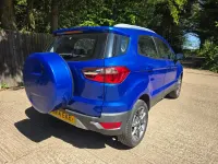 Usado Ford Ecosport Titanium 112 HP (82 kW) 2014 Azul SUV