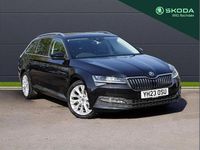 Used Skoda Superb SE L 150 HP (110 kW) 2023 Black magic pearl effect Estate