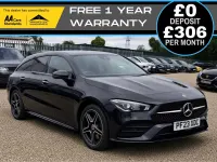 Used Mercedes CLA250e AMG Line Premium 2023 Black Coupe
