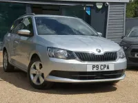 Used Skoda Fabia SE 2017 Silver Estate