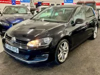 Used VW Golf VII GT 150 HP (110 kW) 2016 Black Hatchback