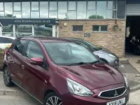 Used Mitsubishi Mirage 78 HP (57 kW) 2018 Mauve/purple Hatchback