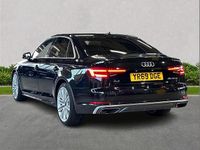 Used Audi A4 S-Line 190 HP (139 kW) 2019 Black Sedan