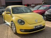 Used VW Beetle 105 HP (77 kW) 2013 Yellow Hatchback