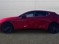 Begagnad Mazda 3 Homura-Line 186 HK (136 kW) 2023 Röd Halvkombi