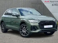 Used Audi Q5 Black Edition 200 HP (147 kW) 2024 Green SUV
