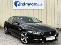 Used Jaguar XE R-Sport 180 HP (132 kW) 2017 Black Sedan