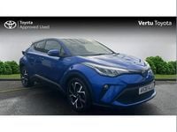 Used Toyota C-HR Design 122 HP (89 kW) 2020 Nebula blue (metallic paint) SUV