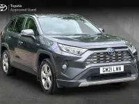 Used Toyota RAV4 Hybrid Design 222 HP (163 kW) 2021 Decuma grey SUV