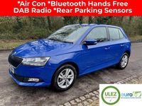Used Skoda Fabia SE 60 HP (44 kW) 2021 Blue Hatchback