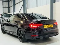 Used Audi A4 Black Edition 150 HP (110 kW) 2019 Black Sedan