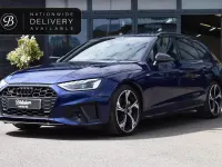 Used Audi A4 Black Edition 2022 Blue Estate