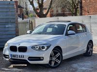 Used BMW 116 Sport Line 2013 White Hatchback