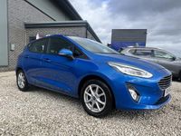 Used Ford Fiesta Zetec 100 HP (73 kW) 2019 Blue Hatchback