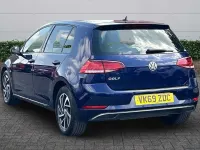 Used VW Golf VII Match 150 HP (110 kW) 2019 Blue Hatchback