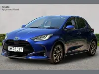 Used Toyota Yaris Design 113 HP (83 kW) 2023 Blue Hatchback